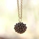 Deep Brown Chrysanthemum Fl..