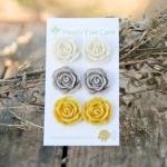 Large Rose Mustard Yellow, ..
