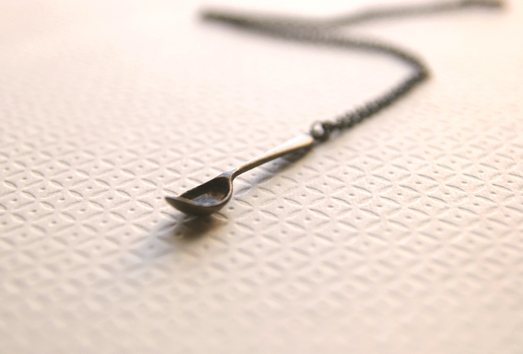 Large Vintage Style Spoon Necklace